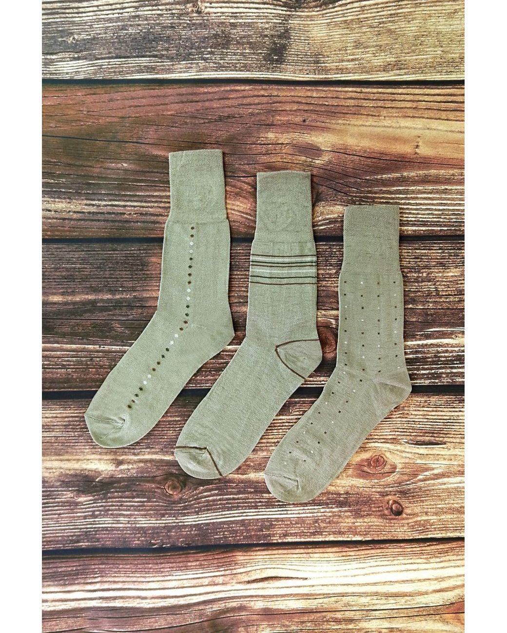 Sock Snob Gray 3 Pack Antibacterial Anti Sweat Bamboo Socks With Non Elastic Top for men