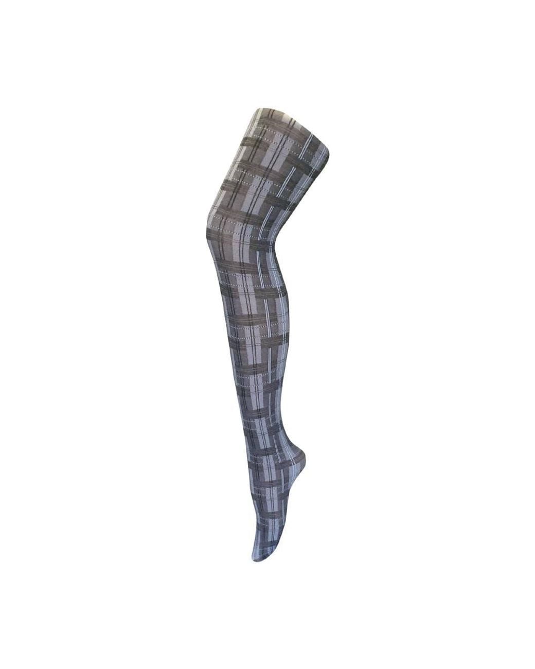 Sock Snob Blue 1 Pack Coloured 80 Denier Opaque Patterned Soft Tights