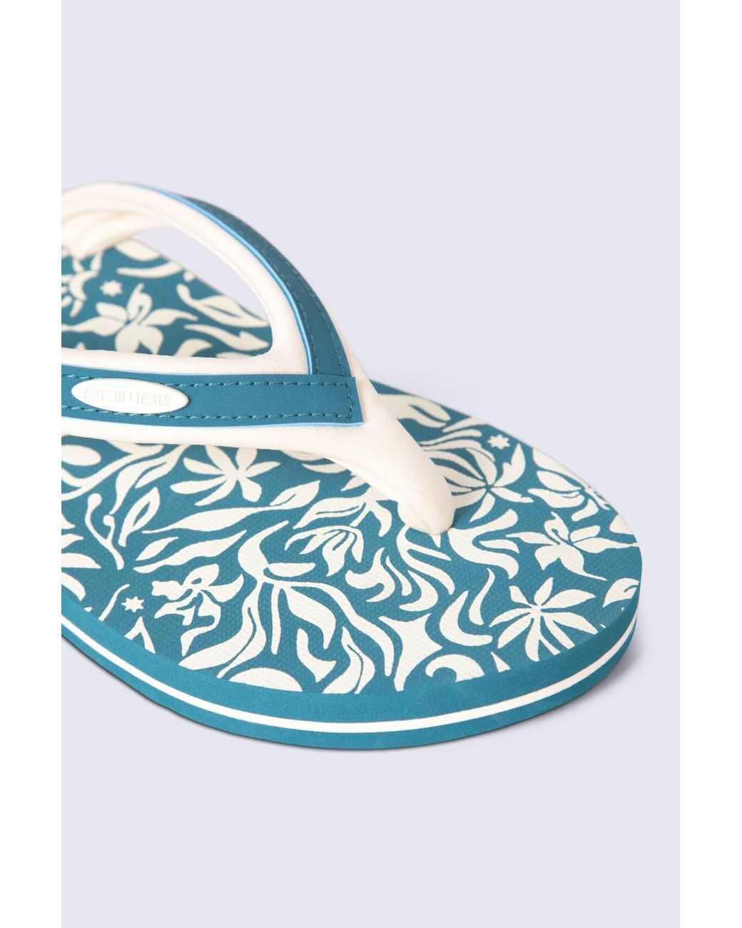 Animal Blue Swish All Over Printed Flip Flop