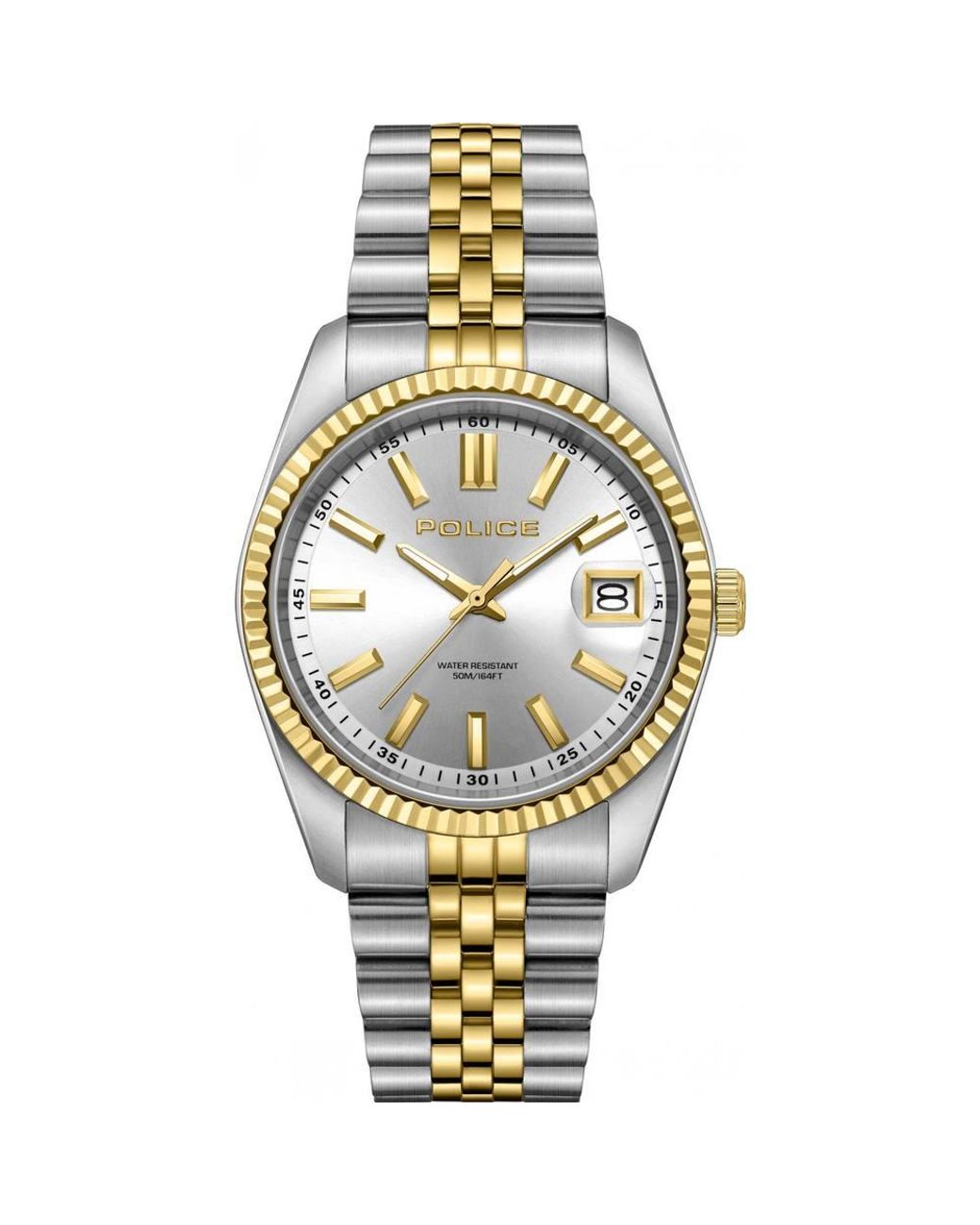 Police Metallic Pewgh0001502 Stria 47Mm Quartz Watch for men