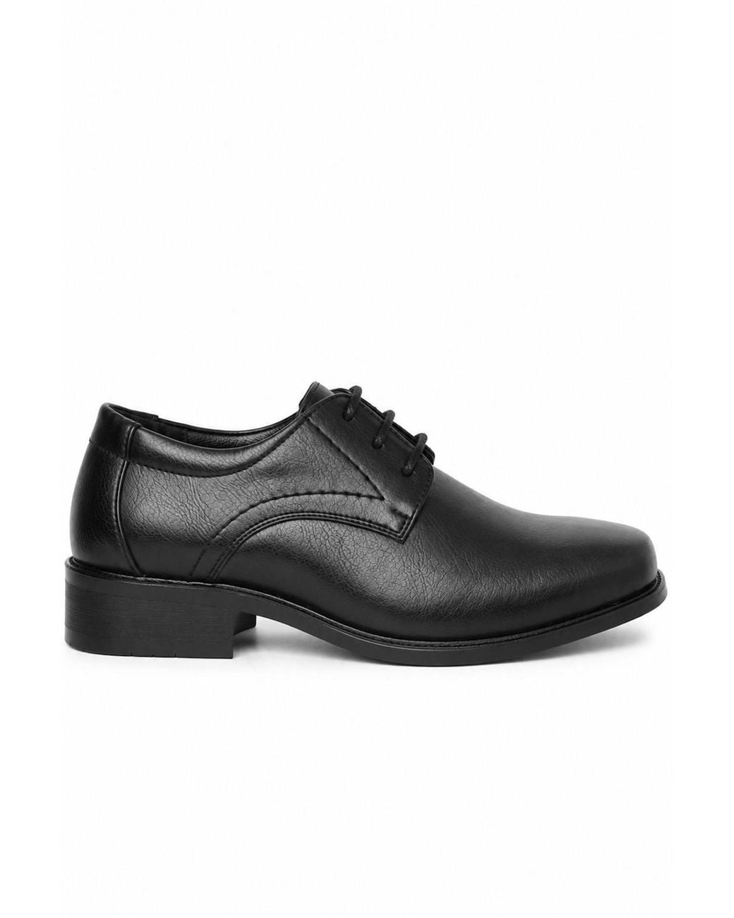 Spot on Black Lace Up Formal Office Shoes for men