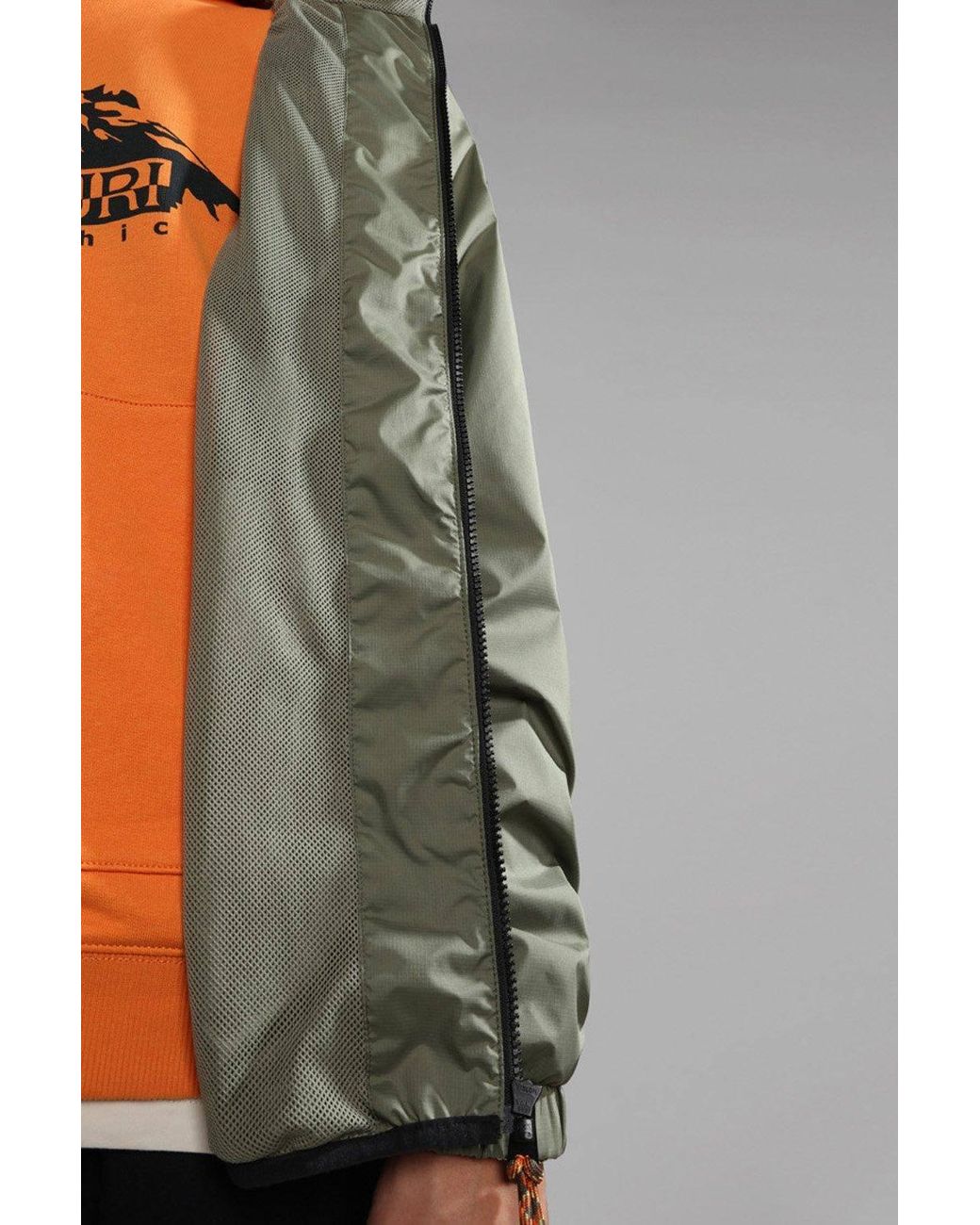 Napapijri Green A-Raymi Jacket Lichen for men