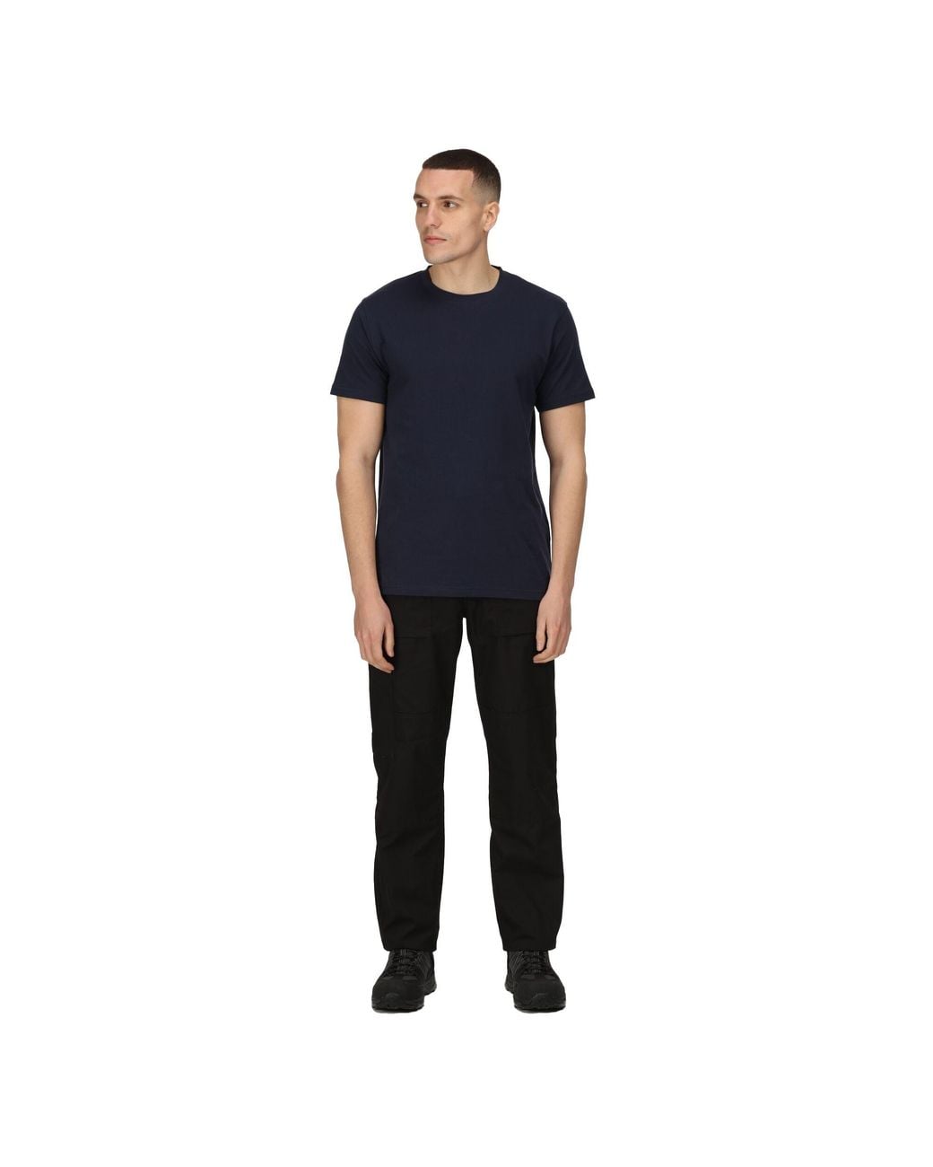 Regatta Blue Cotton Soft Touch T-Shirt for men