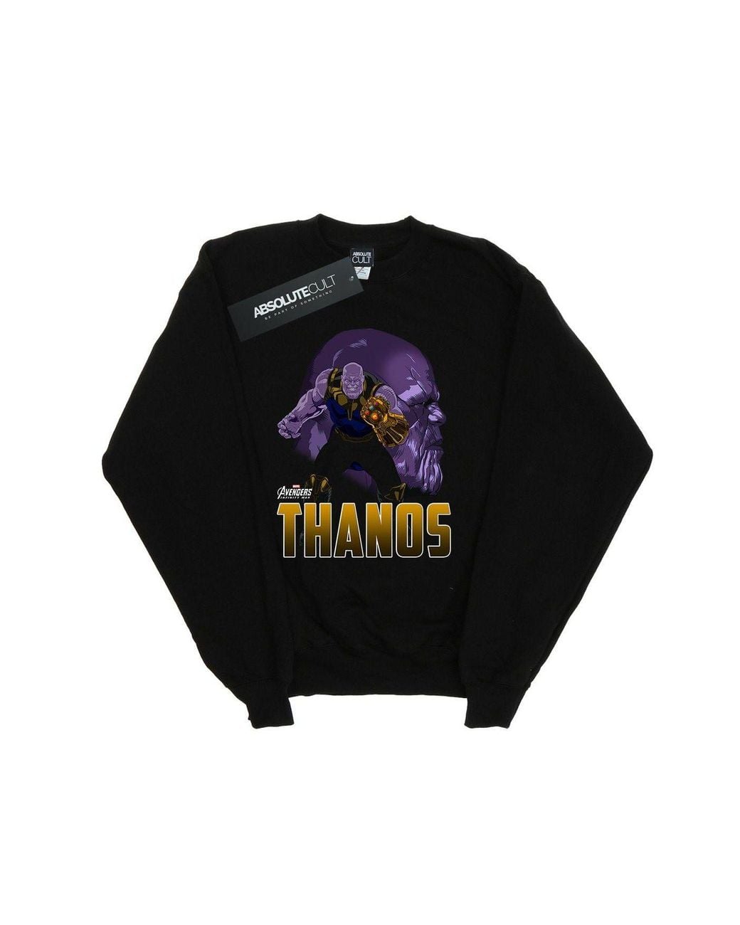 Marvel Black Avengers Infinity War Thanos Character Sweatshirt for men
