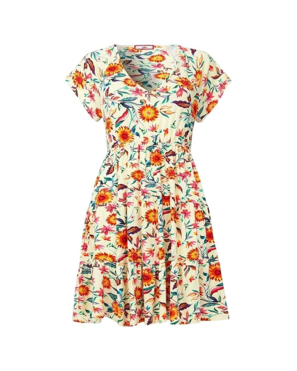 Joe Browns White Floral Tunic Dress
