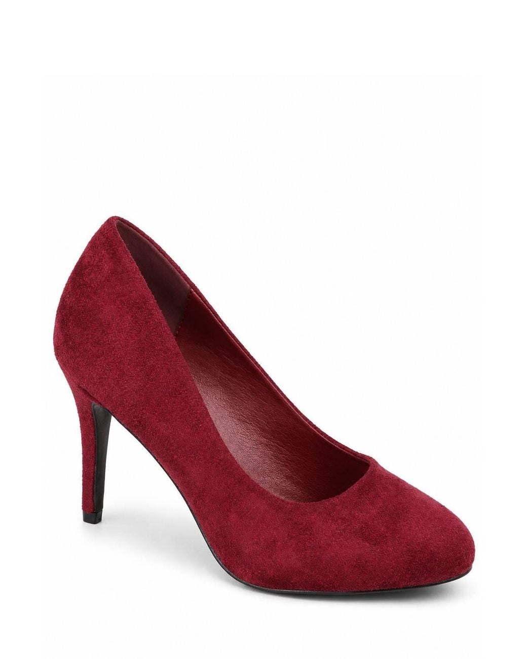 Spot on Red Classic High Heel Court Shoes