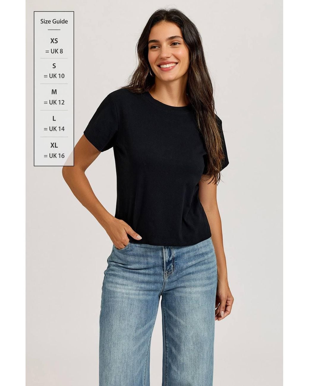 FS Collection Blue Short Sleeve Crew Neck T-Shirt
