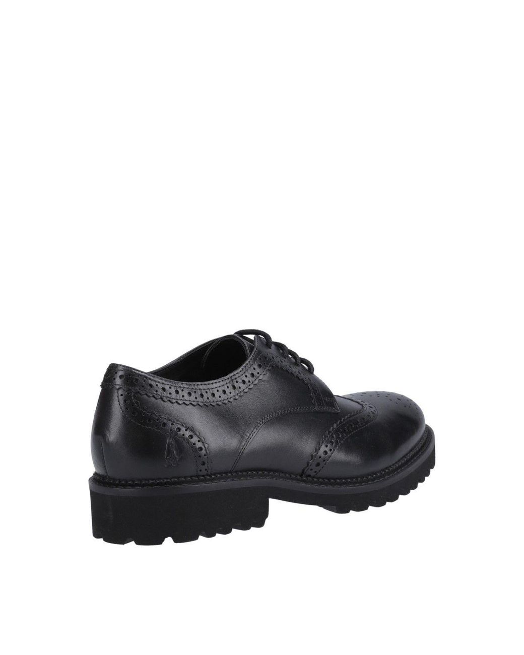 Hush Puppies Black Gabi Lace Up Senior