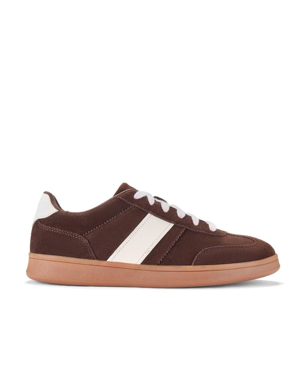 Clarks Brown Seco Speed Dark Suede Trainers, Lace Up