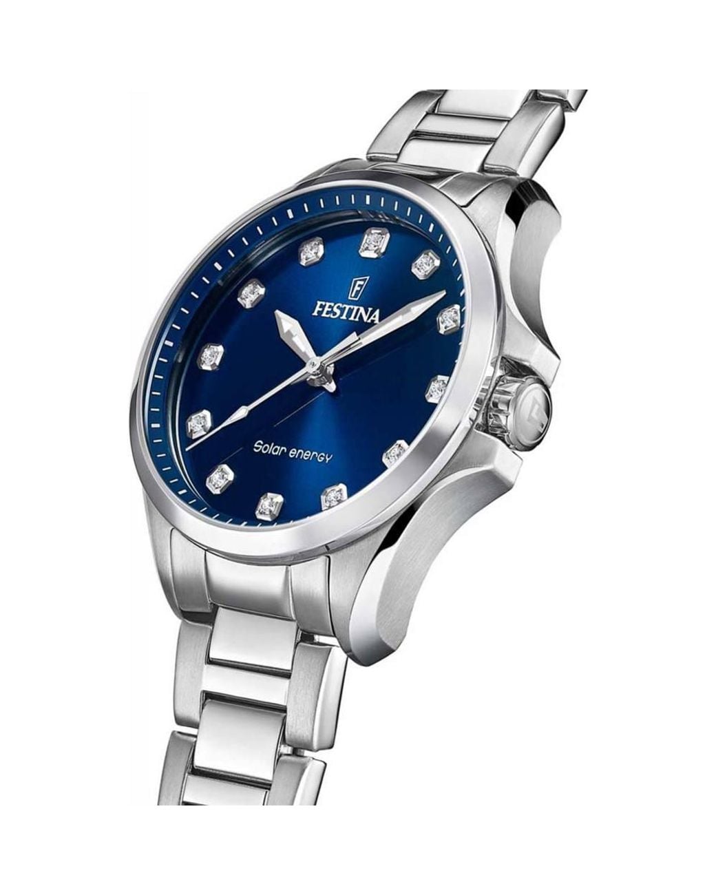 Festina Metallic F20654-4 Solar Energy 34Mm Quartz Watch