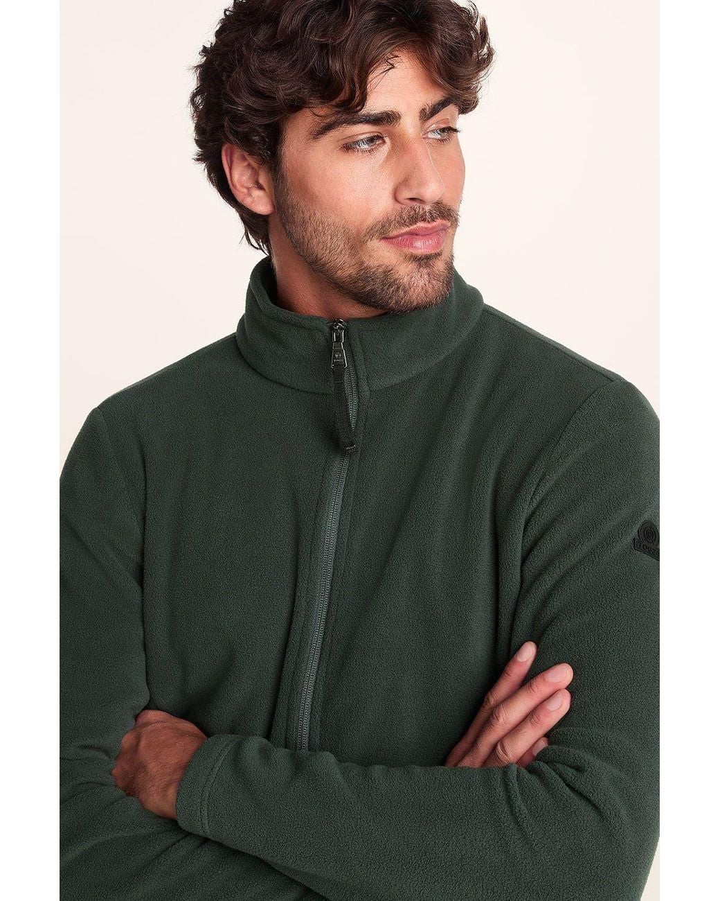 TOG24 Green 'Revive' Fleece Jacket for men