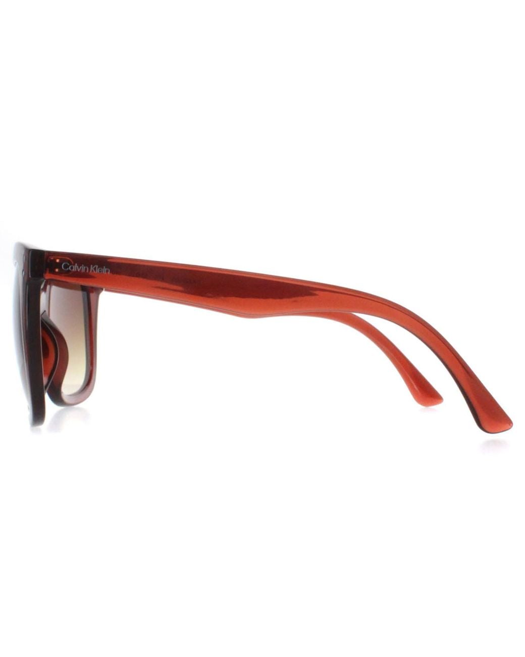 Calvin Klein Brown Square Transparent Gradient Ck22550S