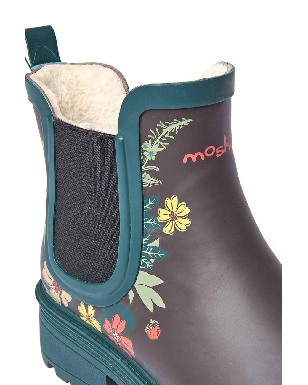 Moshulu Blue 'Tide' Cosy Lined Short Wellies