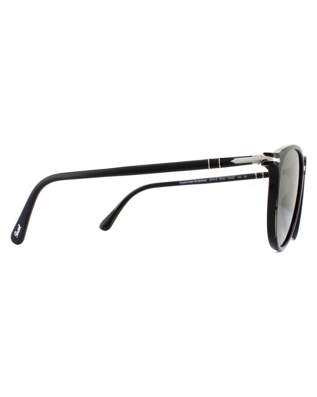 Persol Brown Round Sunglasses for men