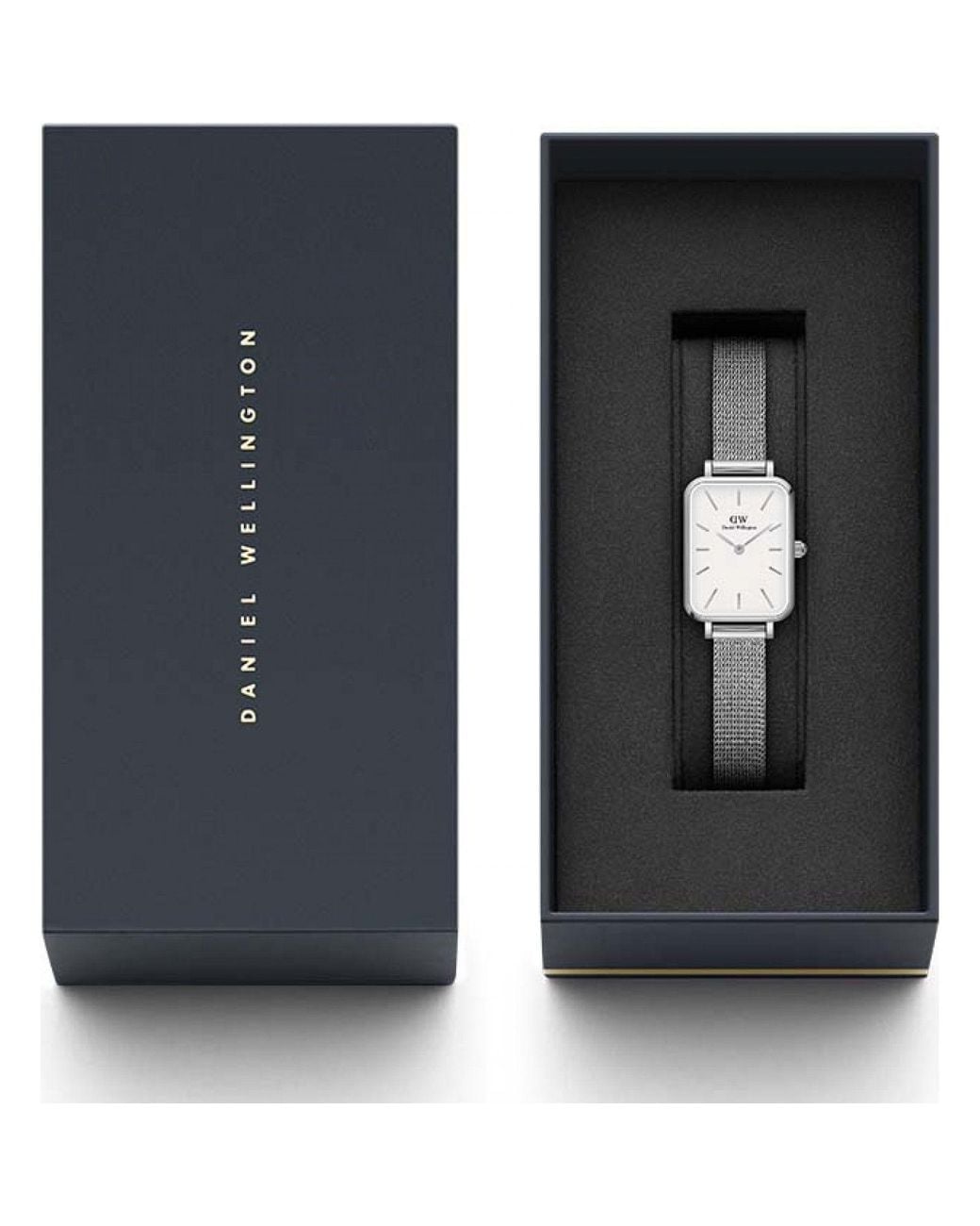 Daniel Wellington White Dw00100438 Quadro 20Mm Quartz Watch