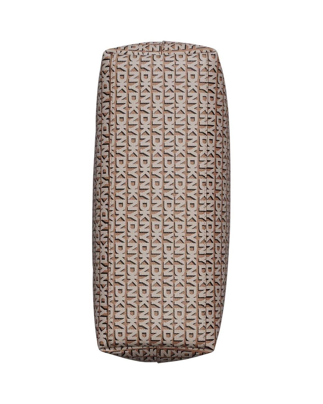 DKNY Brown Saige Top Zip Tote Bag Cappuccino