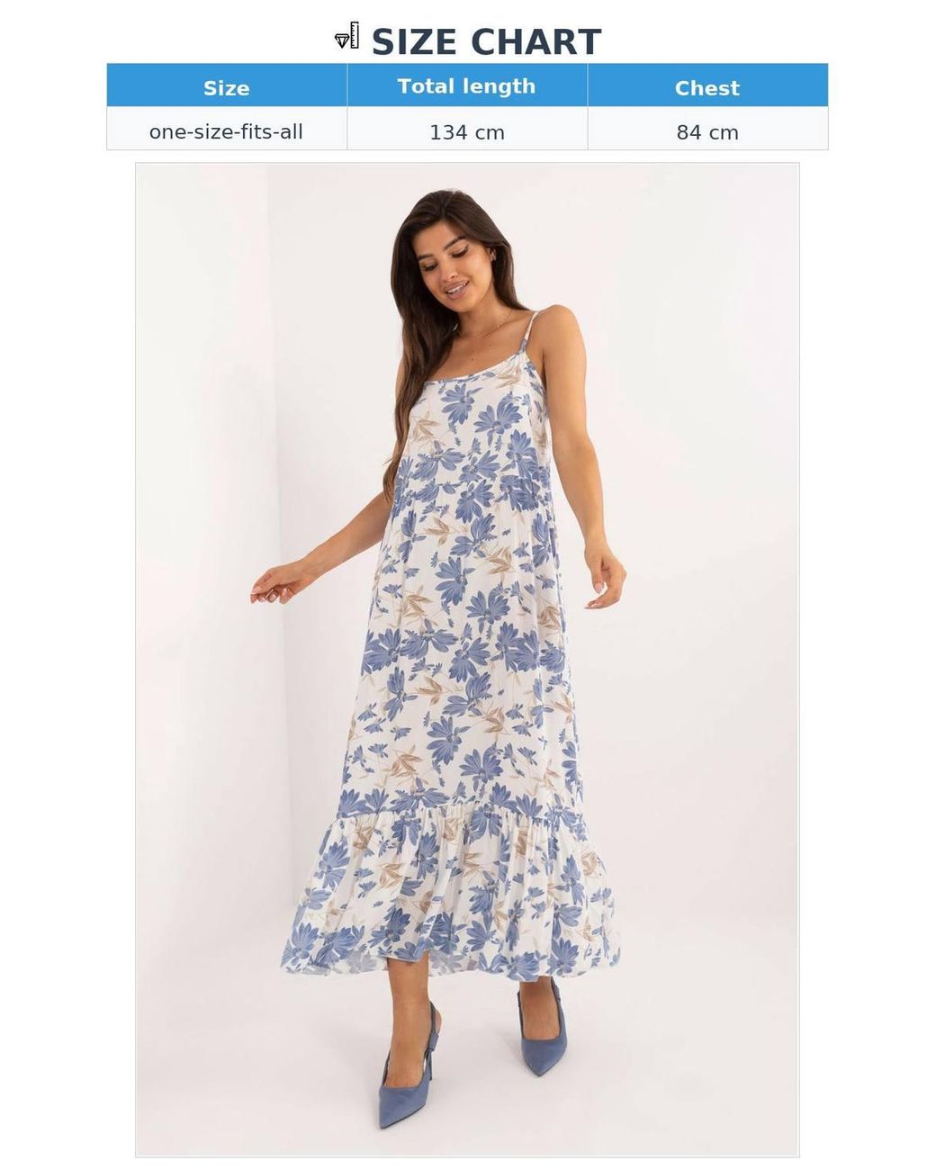 Love Lace White Strapy Flared Midi Floral Viscose Dress