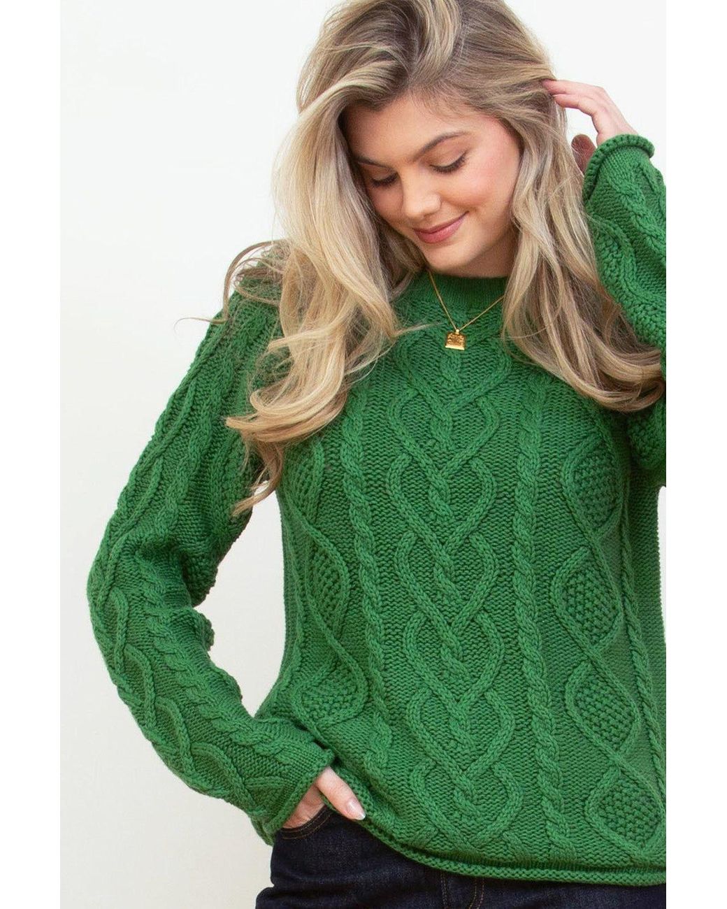 Kite Green Farrington Knit Jumper