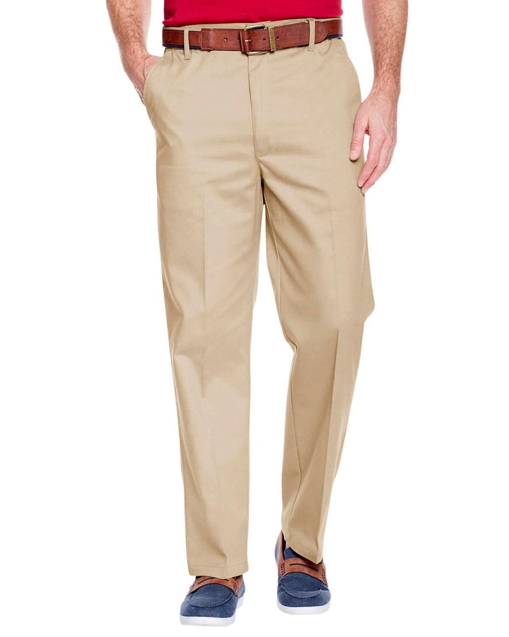 Chums Natural Stain & Water Resistant High-Rise Comfort Trousers for men