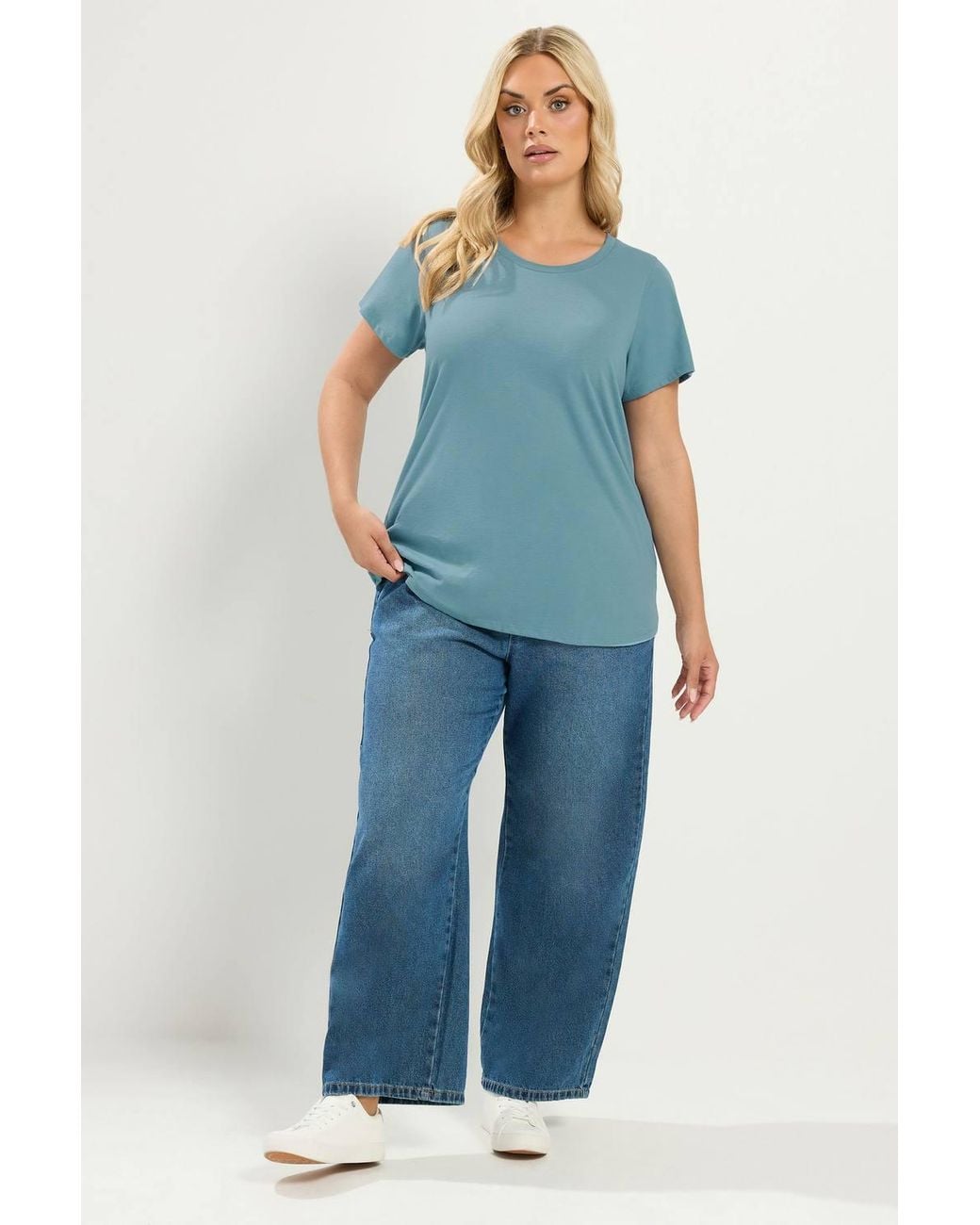 Yours Blue 2 Pack Core T-Shirts