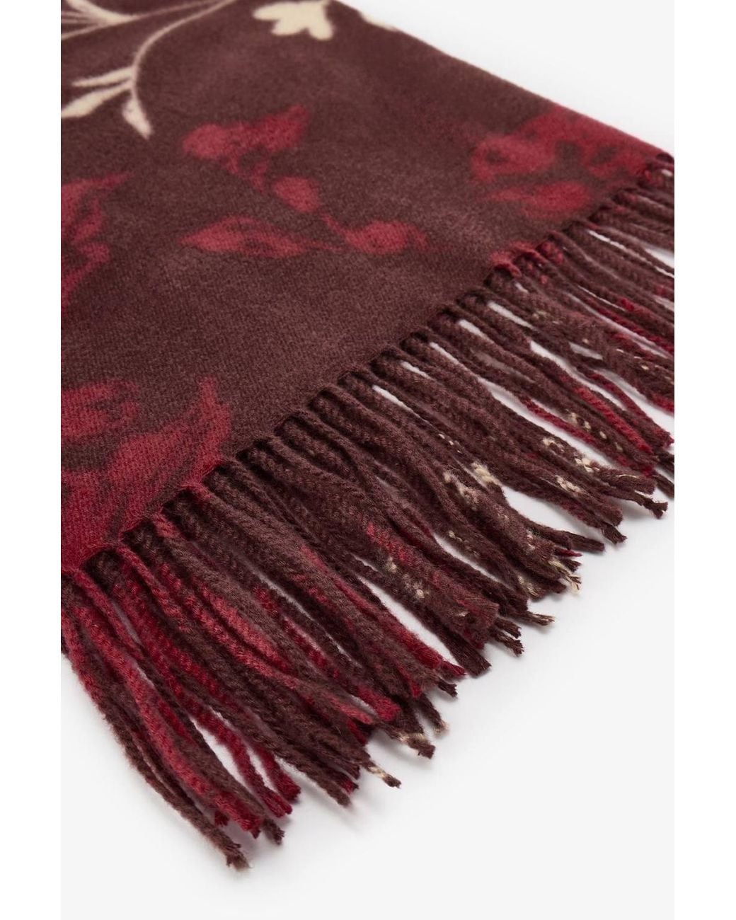 Penti Red Floral Scarf