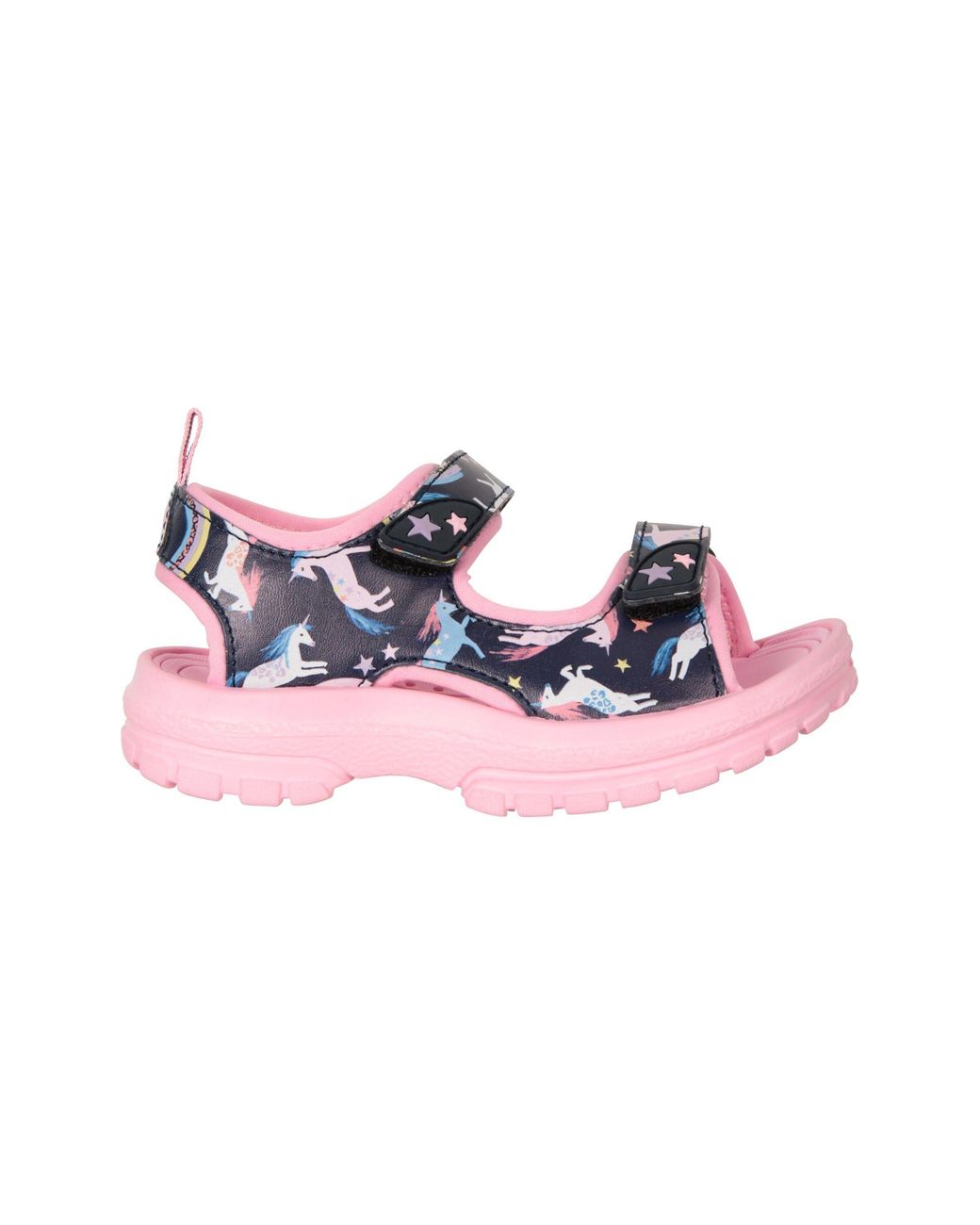 Mountain Warehouse Pink 'Sand' Soft Lined Cushioned Lightweight Open Toe Touch Strap Sandals