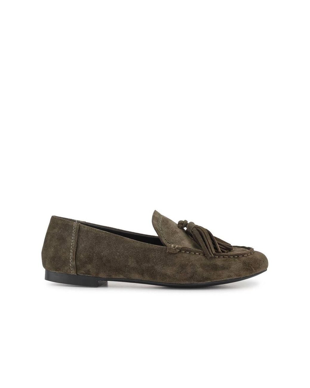 Jones Bootmaker Brown Lucee Tasselled Leather Loafers