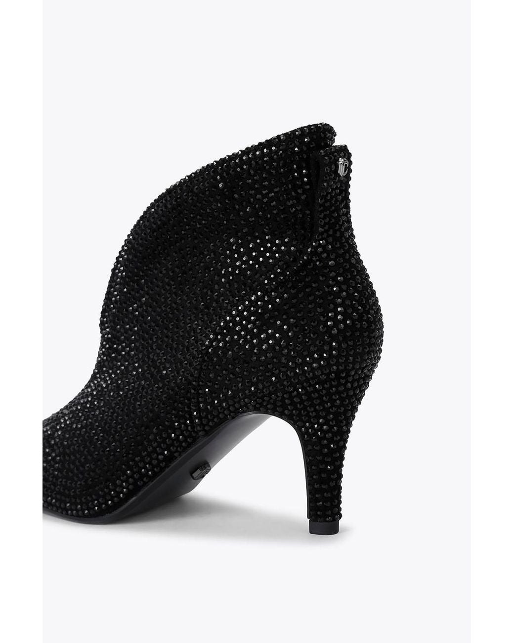 Carvela Kurt Geiger Black 'Flute Shoe Boot' Boots