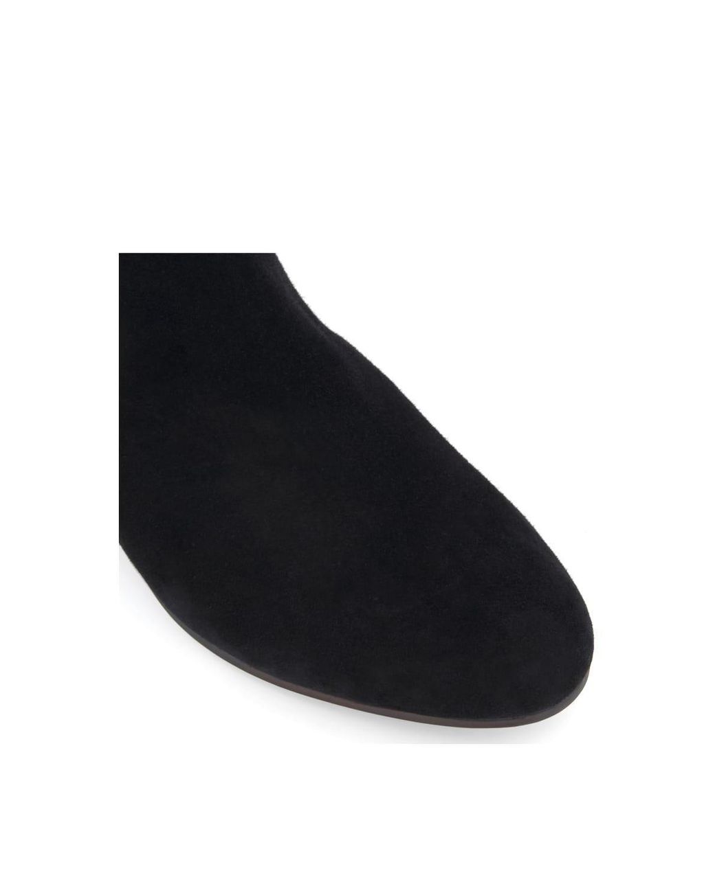 Dune Black 'Pippie' Suede Ankle Boots