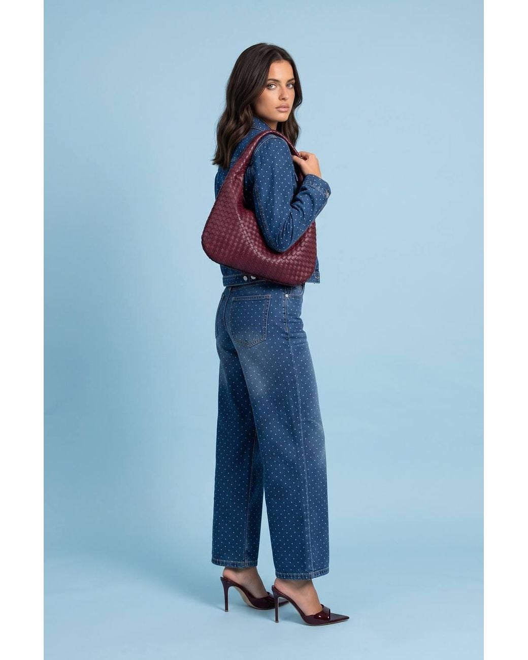 Urban Bliss Blue Spot Mini Jacket