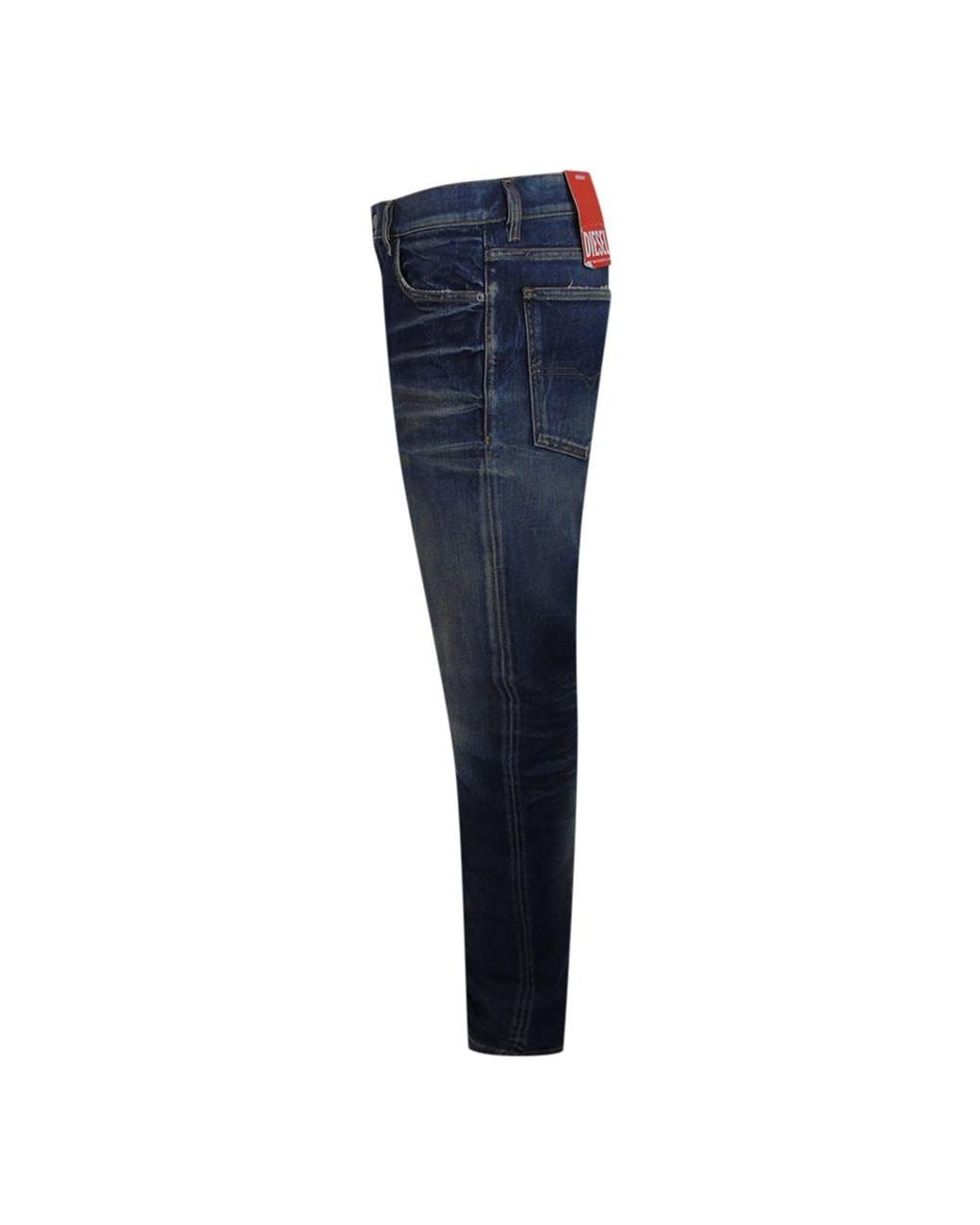 DIESEL Blue D-Sark Straight Leg Jeans for men