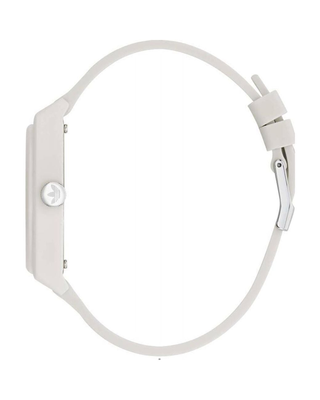 Adidas Originals White Aost22035 Project Two 38Mm Quartz Watch for men
