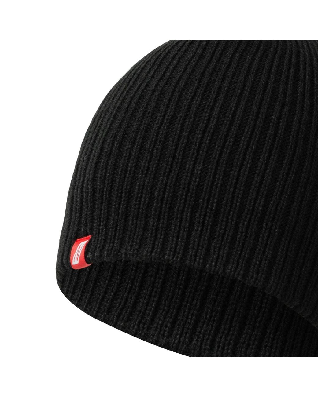 Trespass Black Stagger Knitted Beanie Hat for men