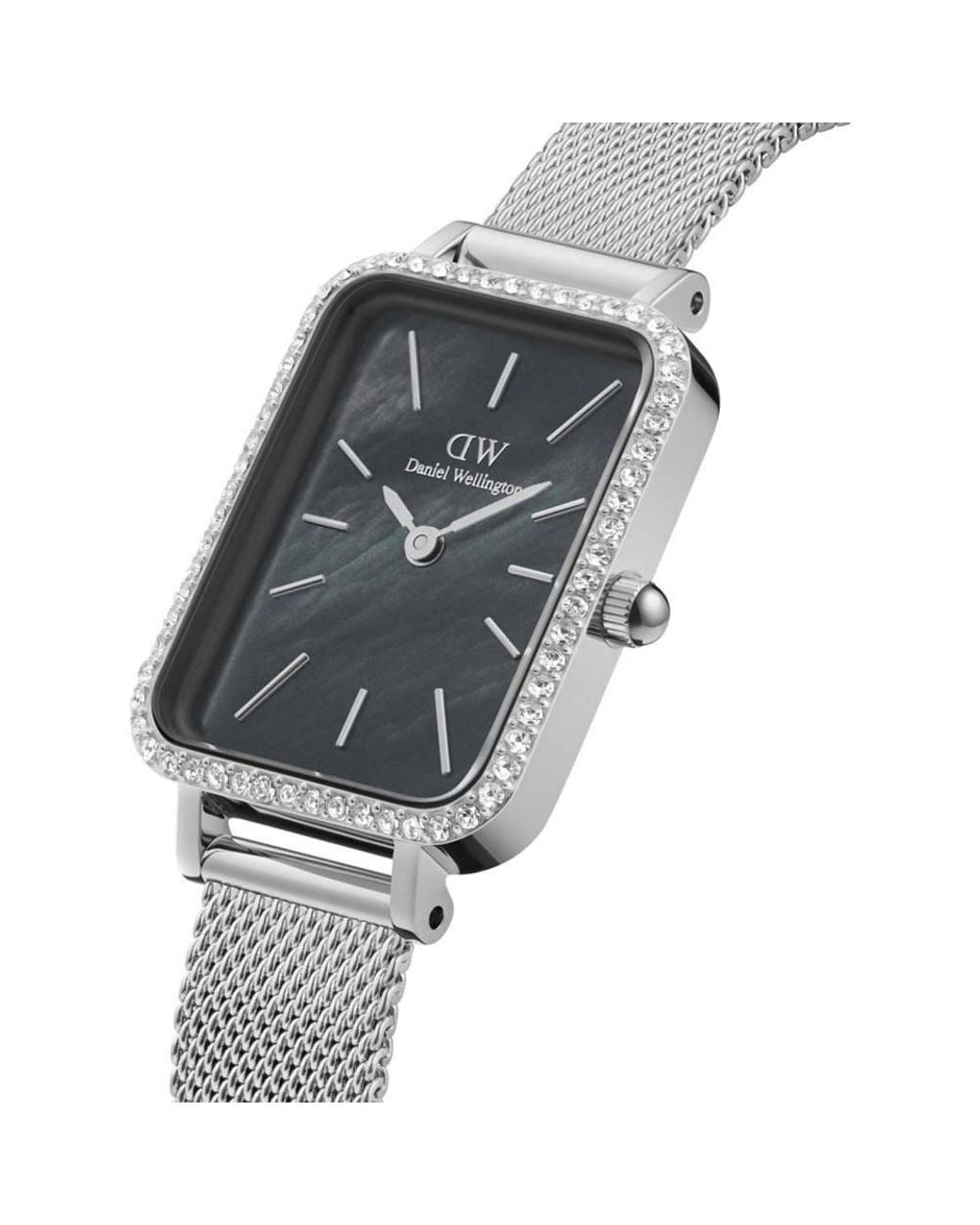 Daniel Wellington Black Dw00100667 Quadro 20Mm Quartz Watch