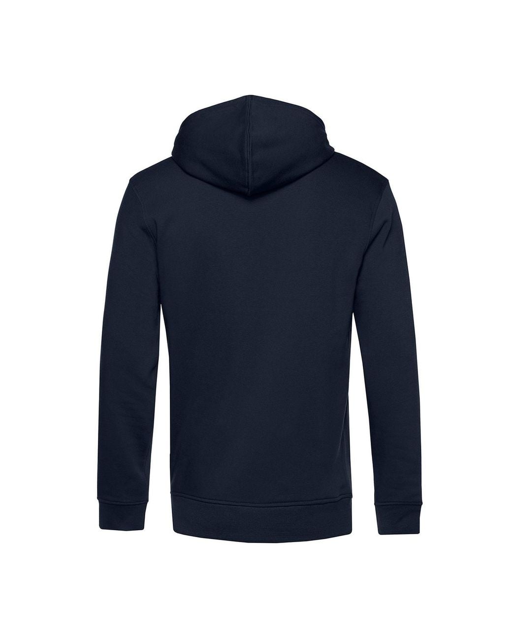 Bc Blue Zipped Hoodie for men