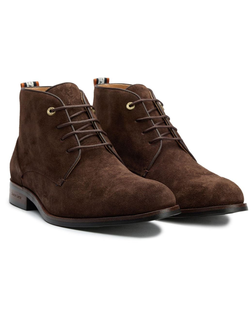 Simon Carter Brown Allos Chukka Boots for men