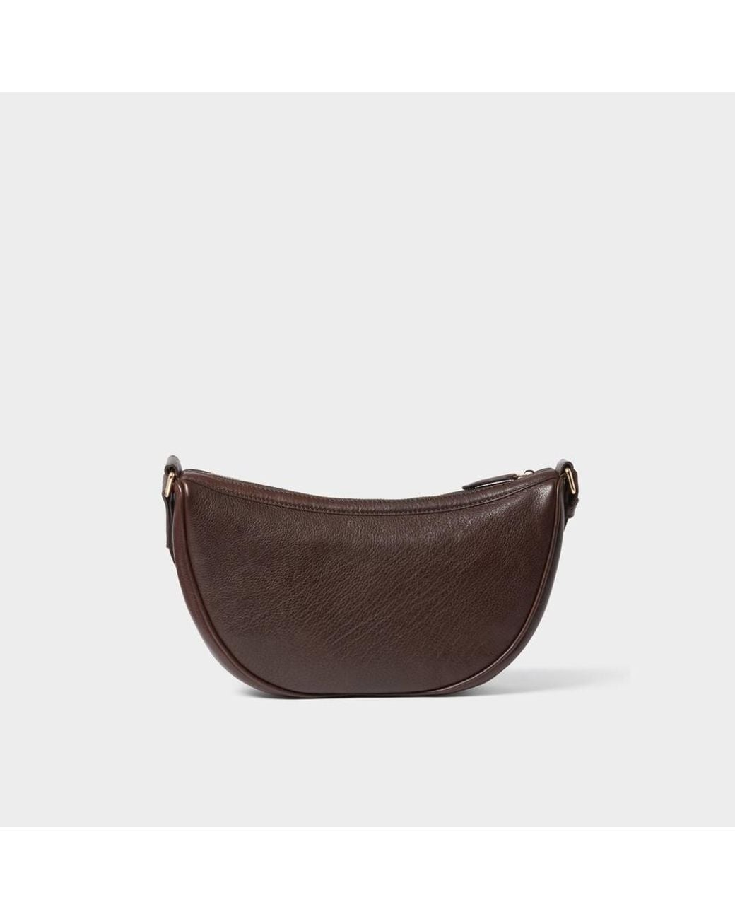 Osprey Brown The Mocha Suede Sling Bag for men