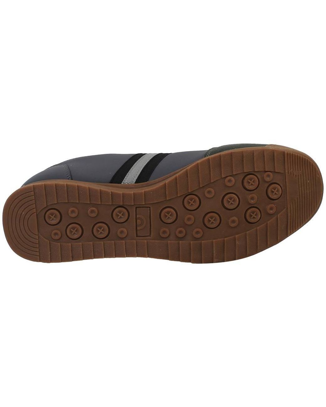 Lambretta Black Tackle Trainers for men