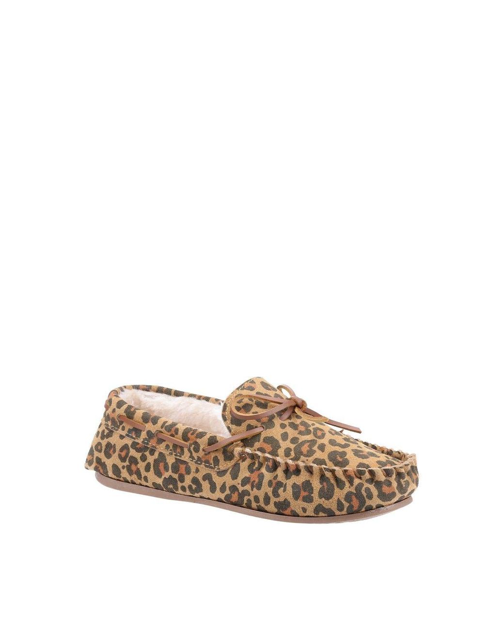 Hush Puppies Brown 'Allie' Suede Slippers