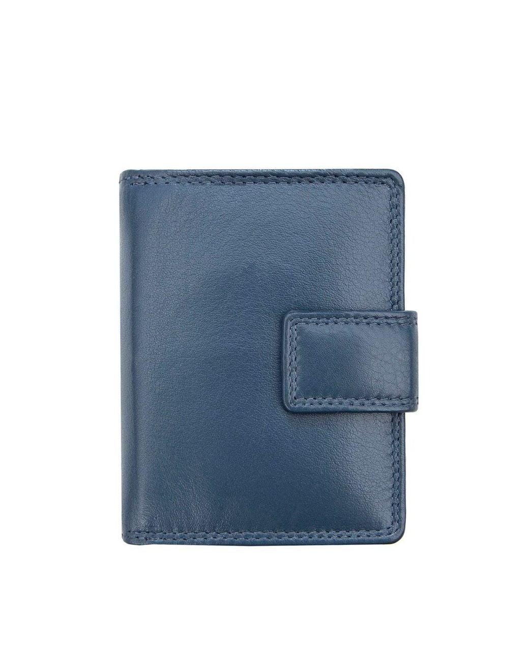 Verona Rome Primehide 'Verona' Leather Coin Purse in Blue | Lyst UK