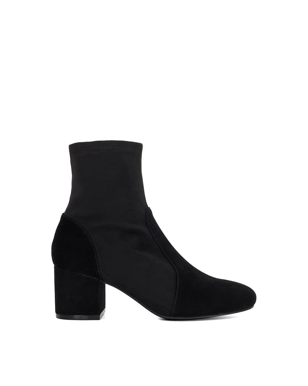 Dune Black 'Olianna' Suede Ankle Boots