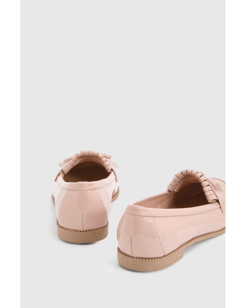 Dorothy Perkins Blue Wide Fit Loretta Tassel Loafers