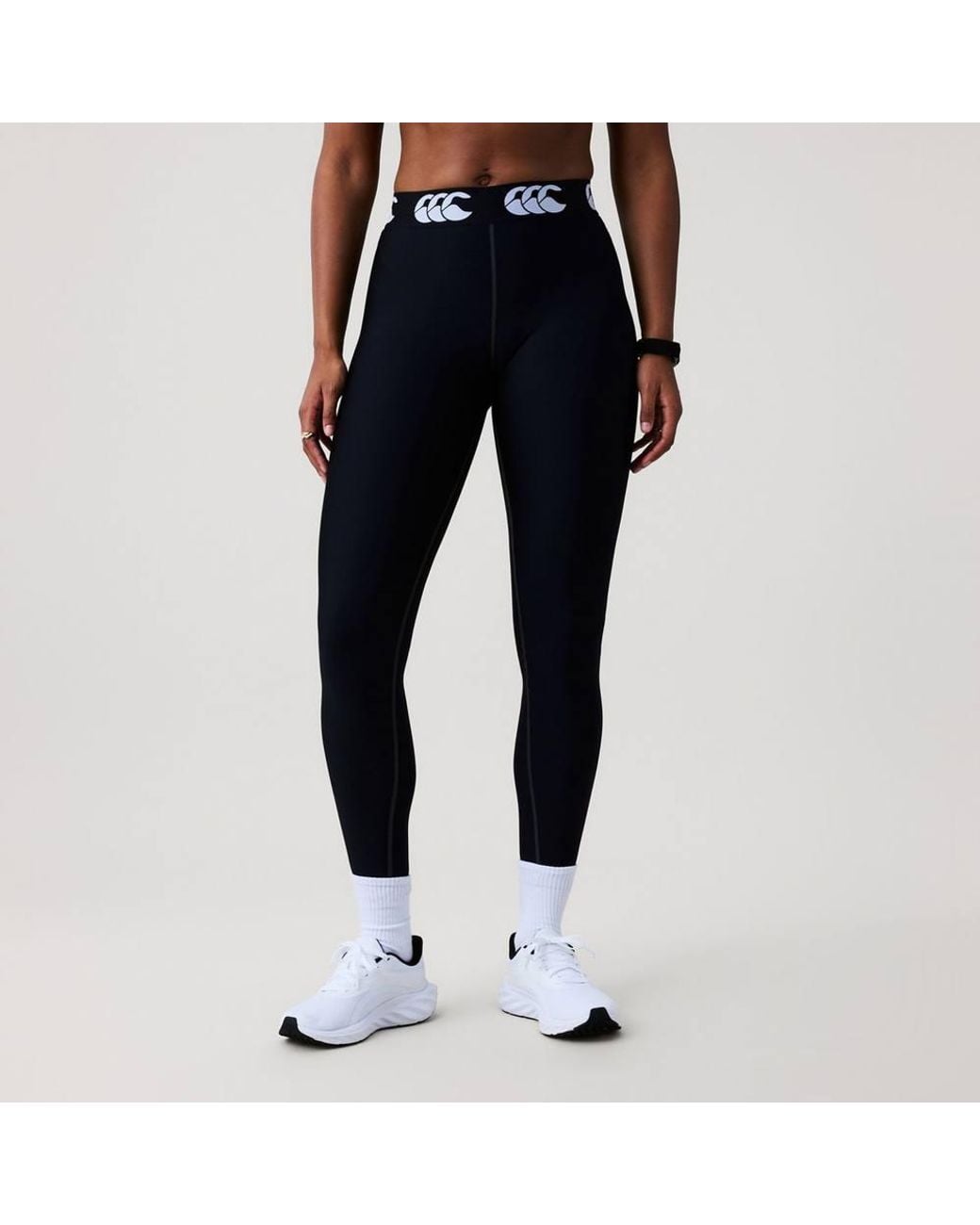 Canterbury Blue Logo Leggings