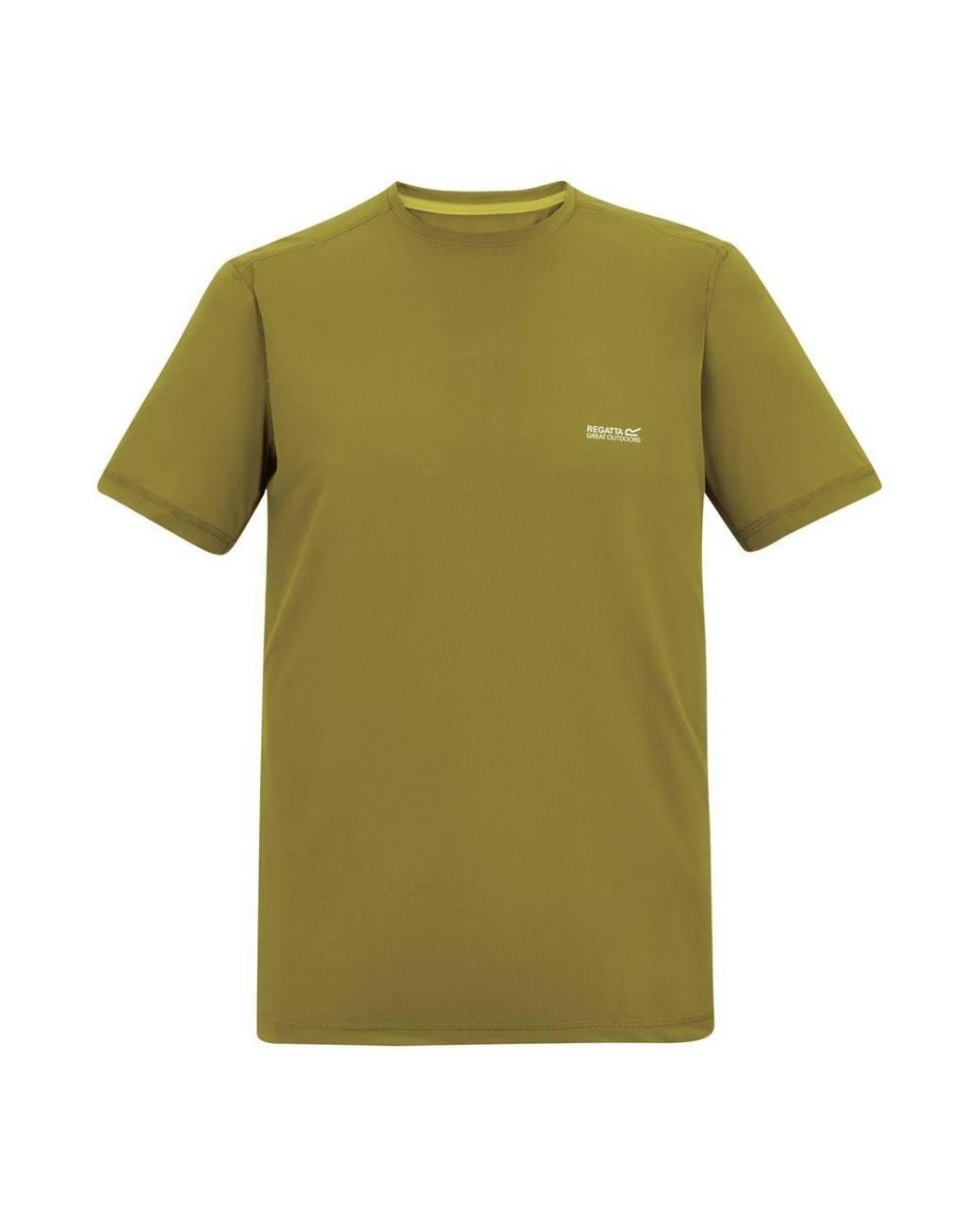 Regatta Green Mindo Anti-Insect Short Sleeved Mesh T-Shirt for men