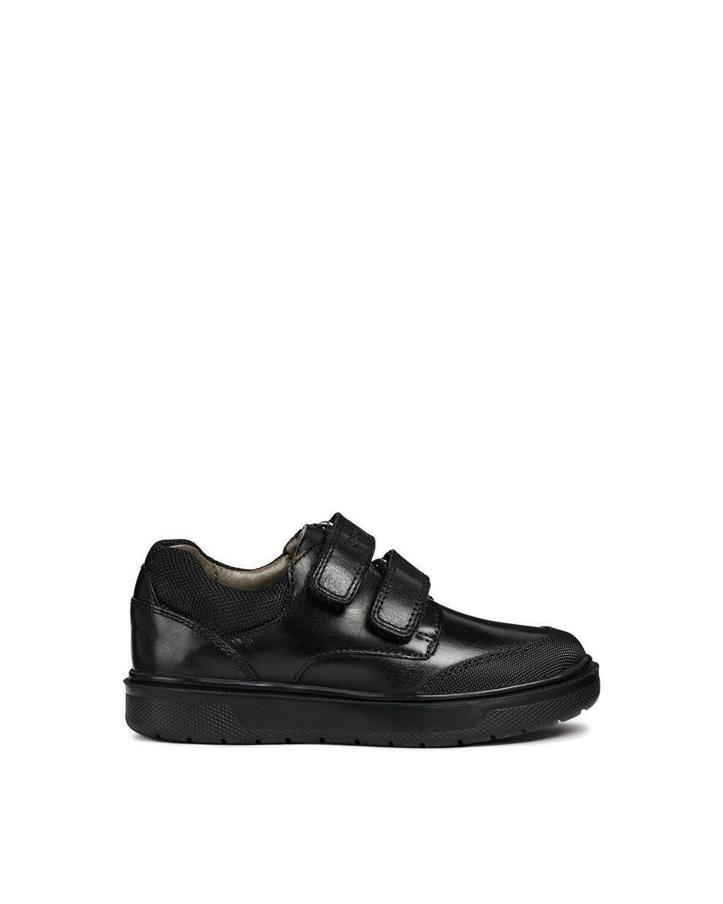 Geox Black 'J Riddock B. F' Leather Shoes for men
