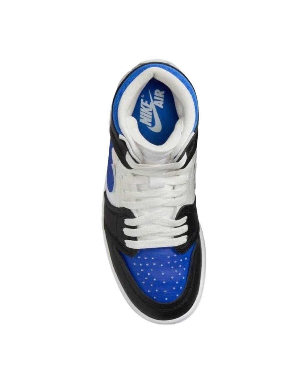 Nike Blue Air Jordan 1 Leather Trainers for men