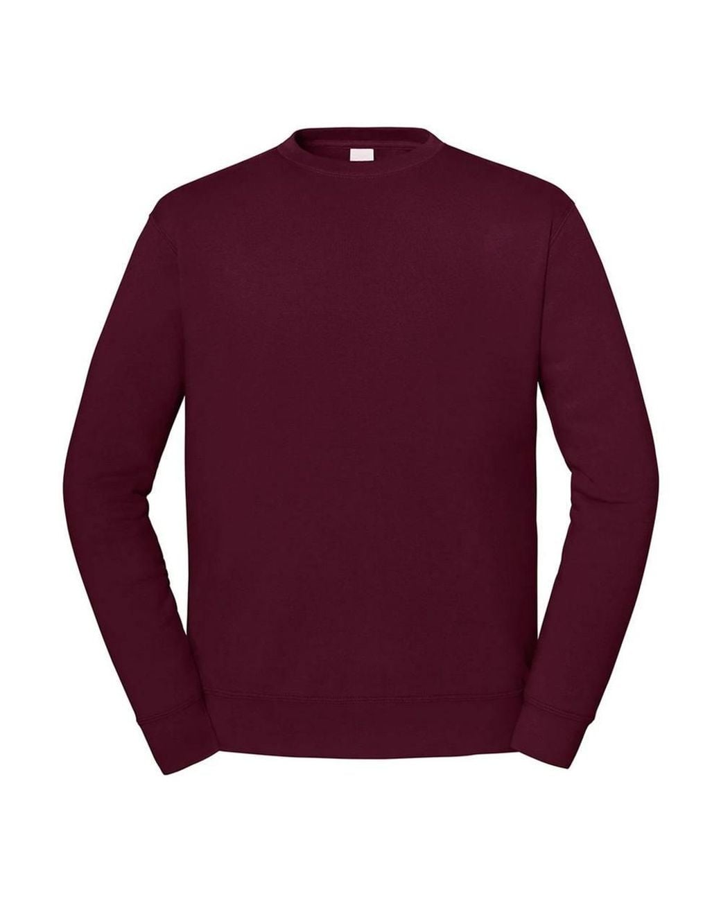 Fruit Of The Loom Purple Iconic Premium Set-In Sweatshirt for men