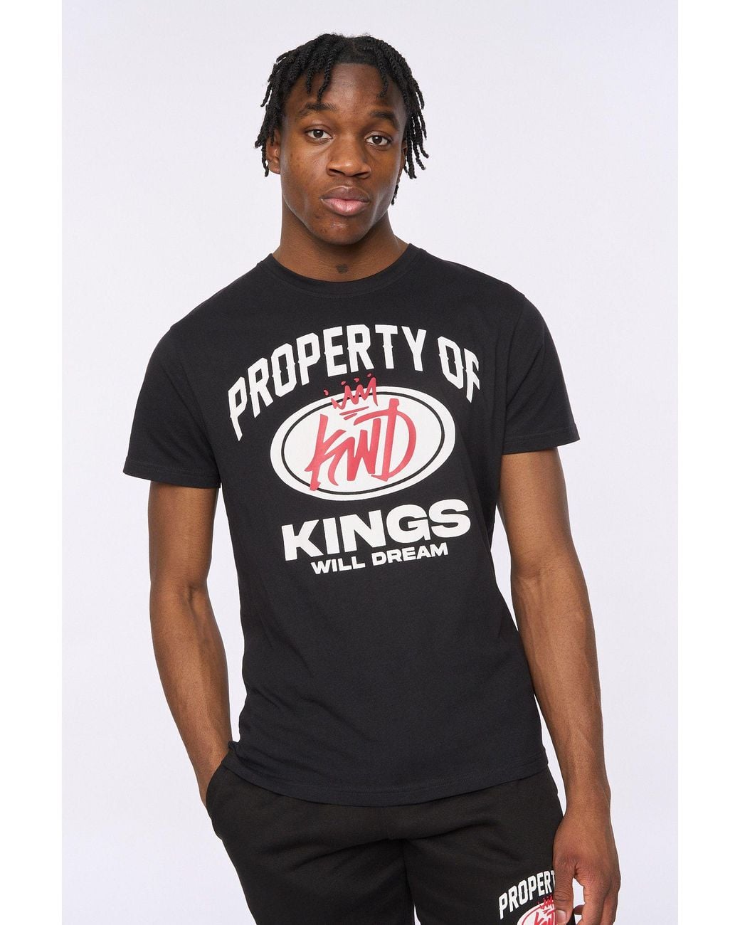 Kings Will Dream Black Prop T-Shirt for men