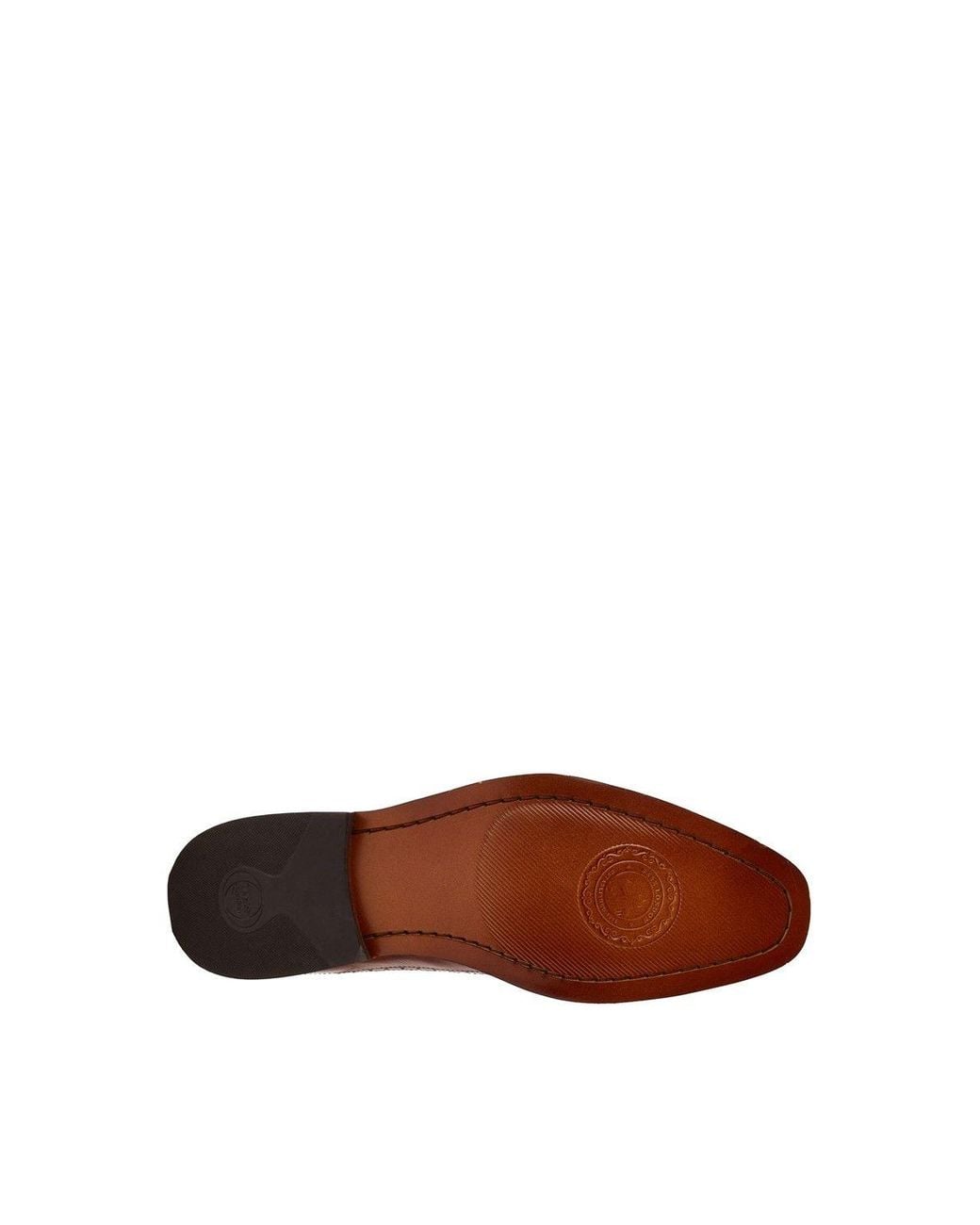 Base London Brown Havisham Plain Toe Derby Shoe for men