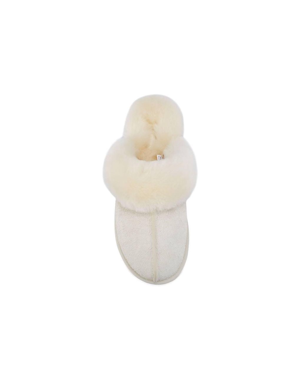 Australia Luxe White Summer Mule Slippers